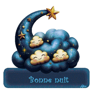 gif bonne nuit nuages